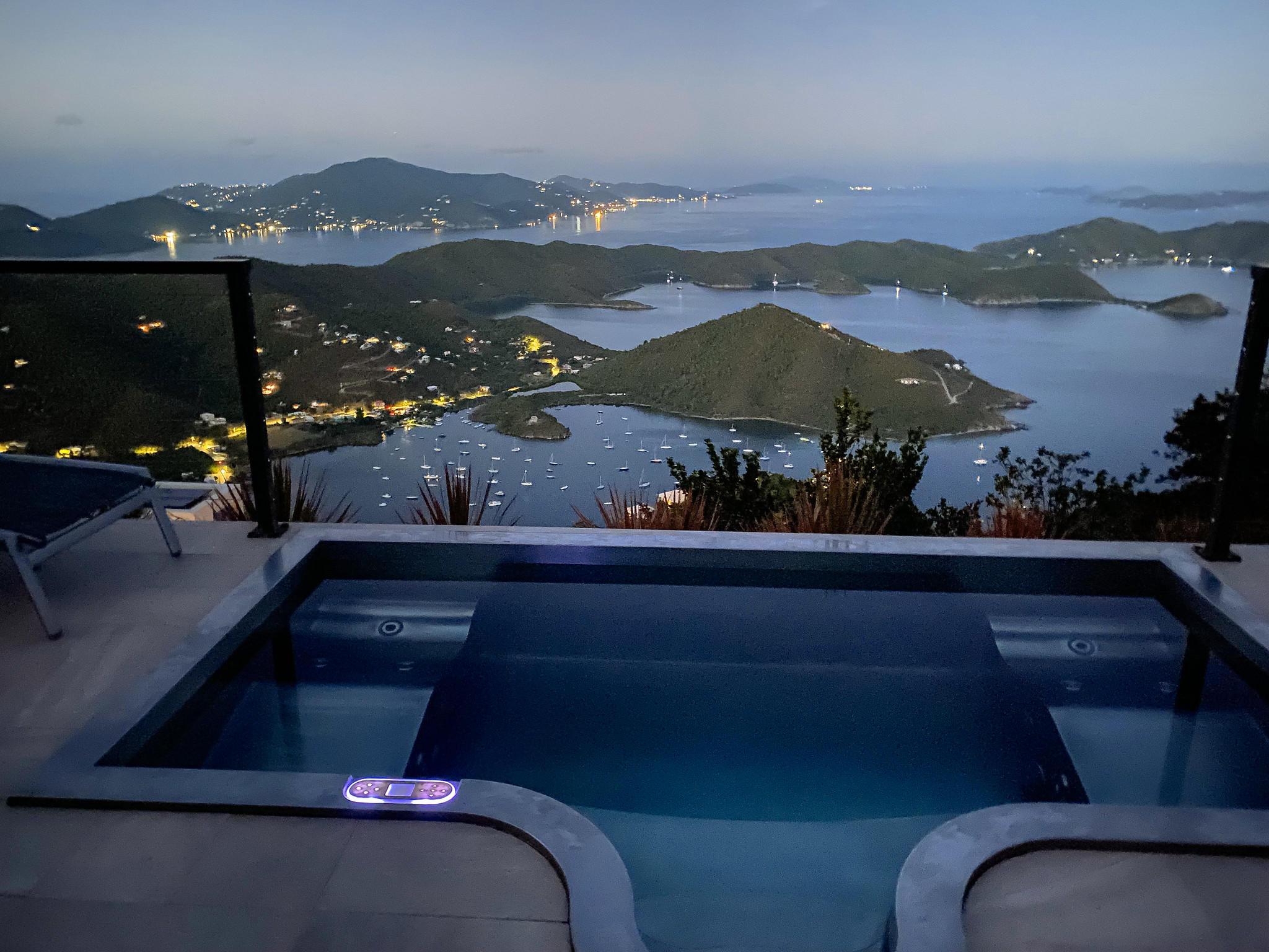 View from the jacuzzi